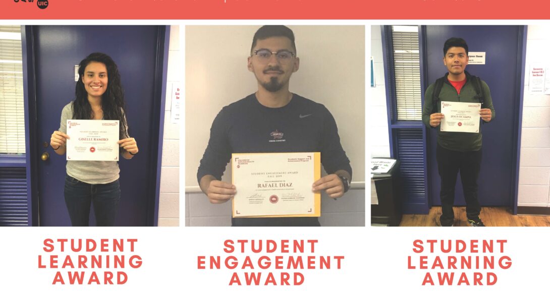 Academic Support and Achievement Program (ASAP) honor students for maximizing tutoring services and utilizing ASAP space for academic activities.